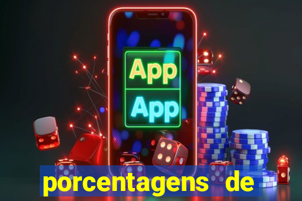 porcentagens de jogos pagantes